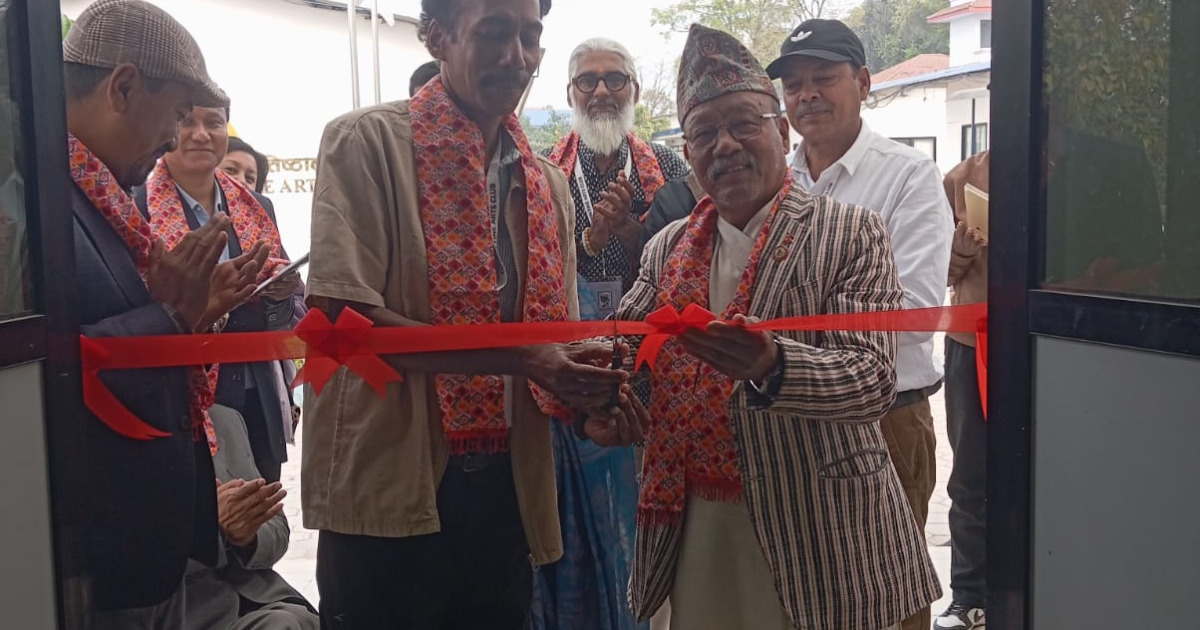 'आइज टु एज’अन्तर्राष्ट्रिय चित्रकला प्रदर्शनी शुरू