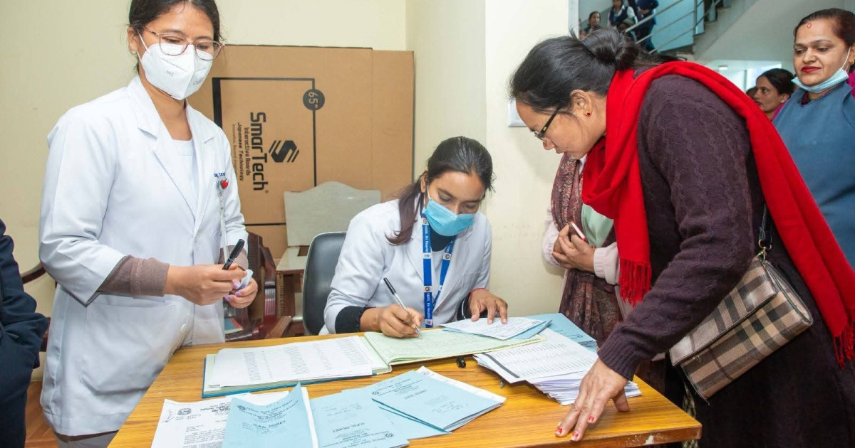 स्तन, पाठेघरको मुख तथा सर्भाइकल क्यान्सर निःशुल्क परीक्षण सुरु