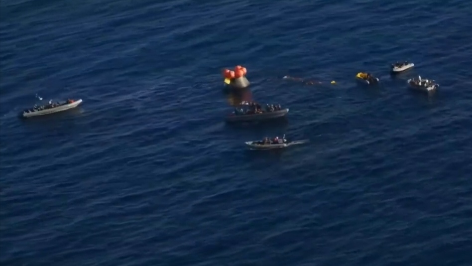 नासाको आर्टेमिस द्वितीयको ऐतिहासिक सफलता: मानवसहित चन्द्रमाको परिक्रमा गरी पृथ्वीमा सुरक्षित फिर्ता