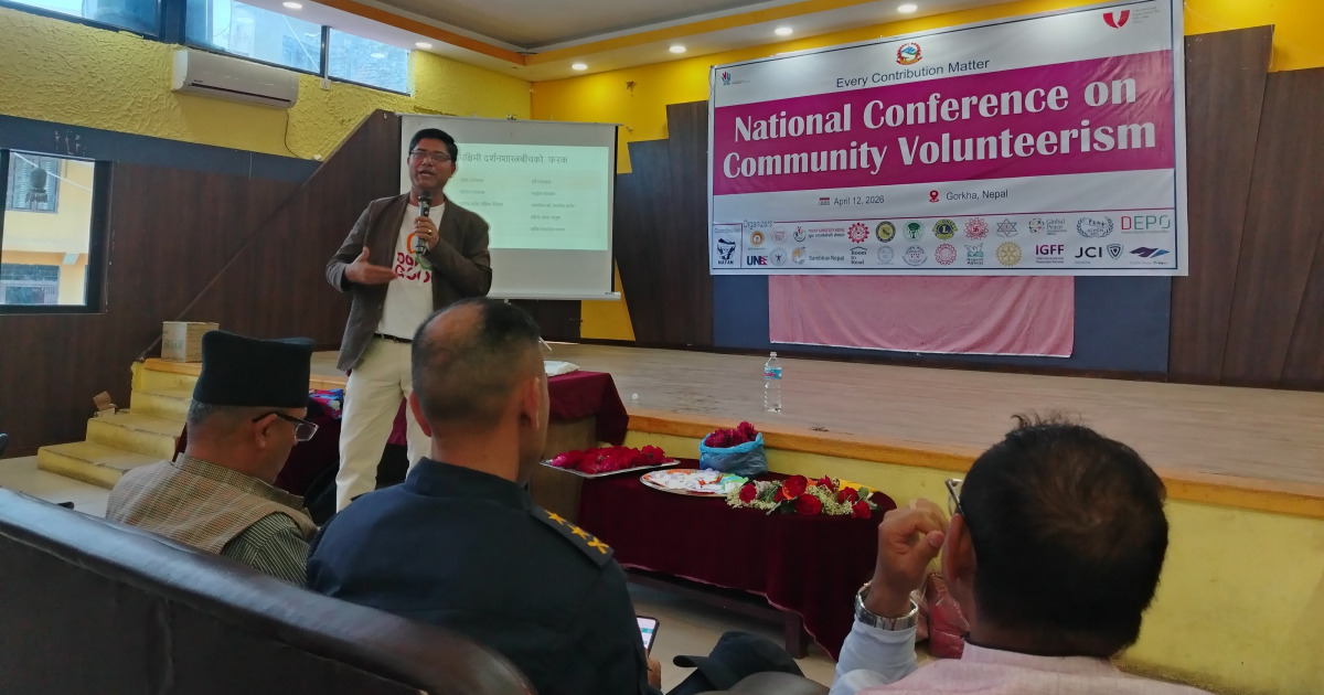 सामुदायिक स्वयंसेवा राष्ट्रिय सम्मेलन गोरखामा सम्पन्न, ‘गोरखा घोषणा–पत्र’ जारी