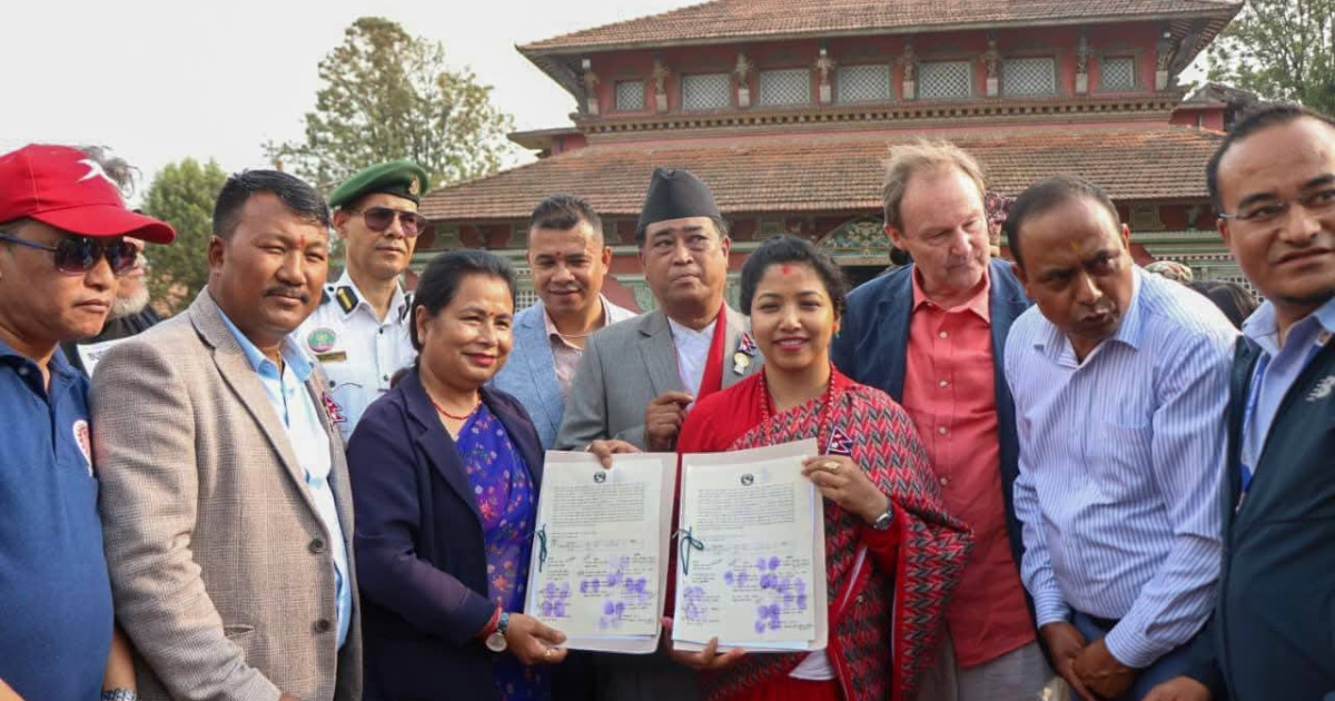 १३औँ शताब्दीको महागौरीको मूर्ति आफ्नै आसनमा फिर्ता