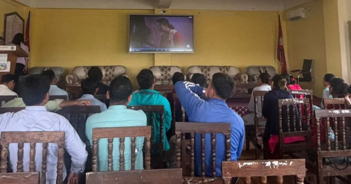 मरिण गाउँपालिकामा शिक्षकलाई बाल तथा किशोर मानसिक स्वास्थ्यबारे अभिमुखीकरण