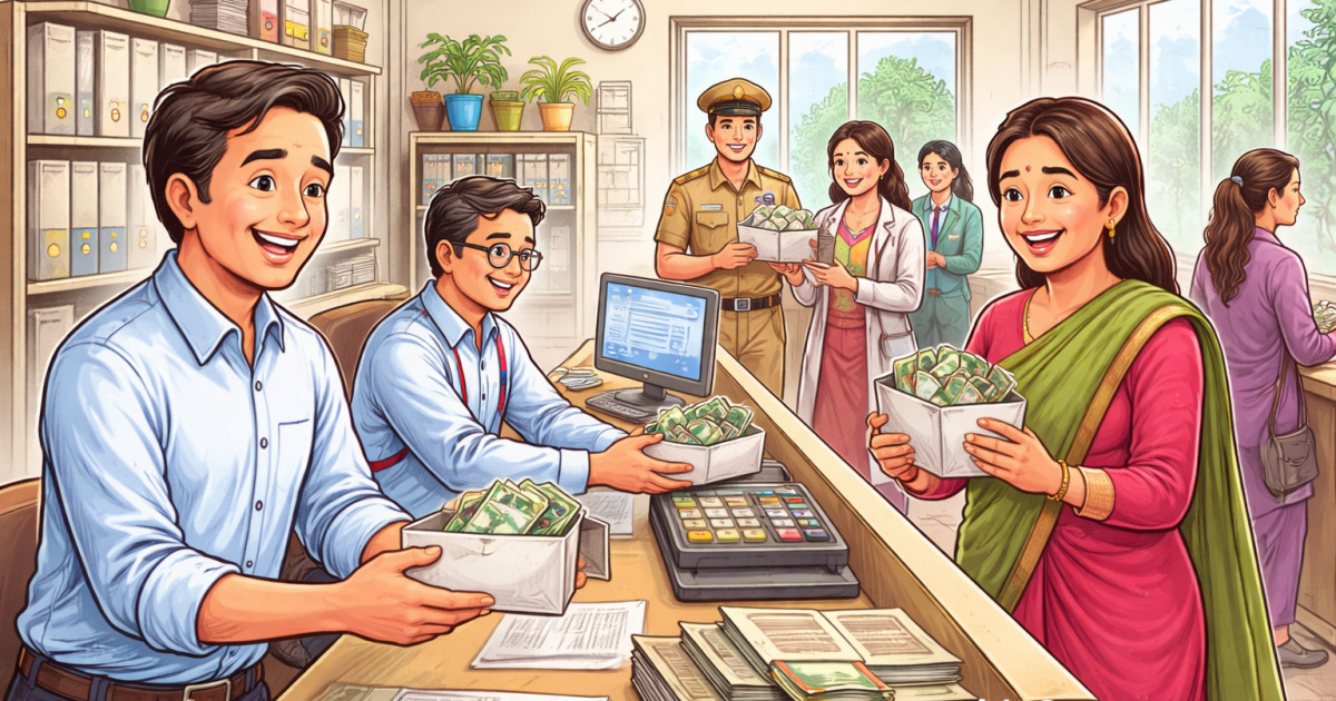 सरकारी कर्मचारीलाई अर्धमासिक तलबको तयारी