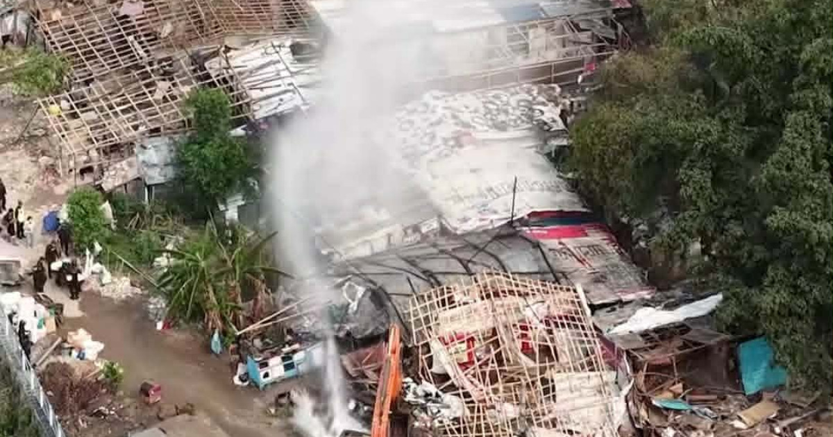 काठमाडौंका सुकुम्वासी बस्ती हटाउने अभियान सुरु