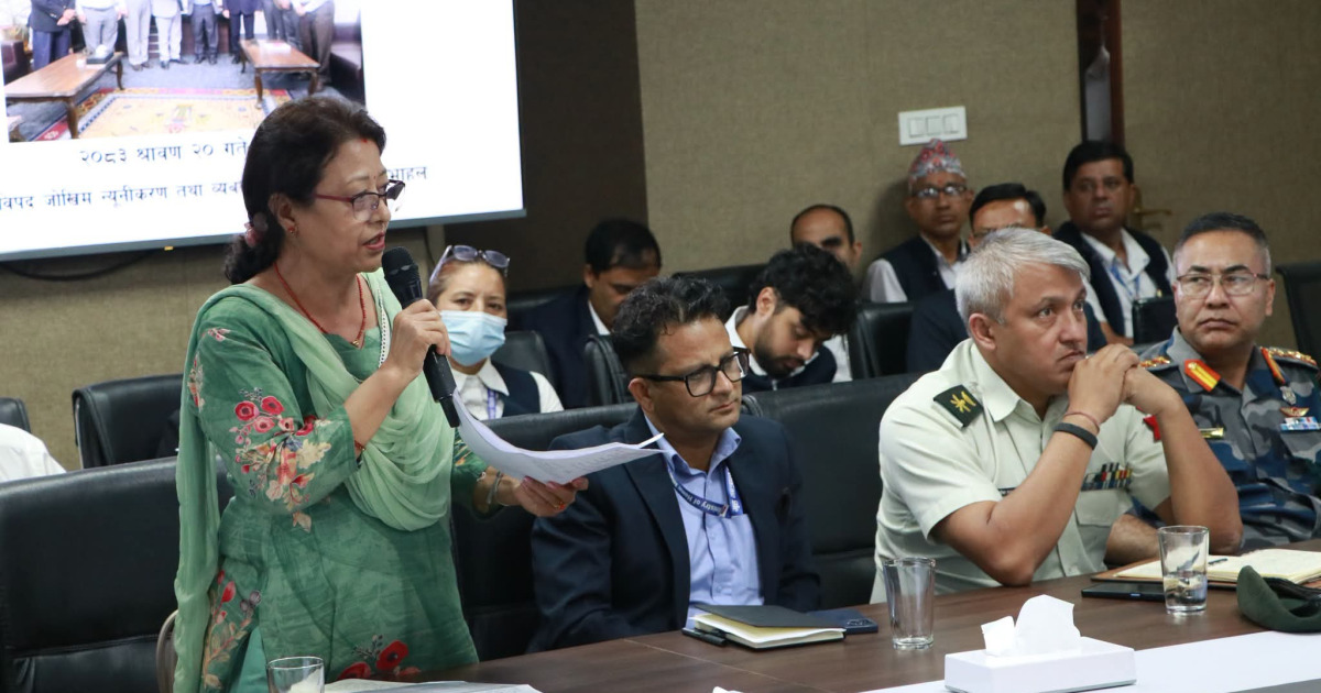 काठमाडौं उपत्यकाका स्थानीय तहबीच विपद् व्यवस्थापनमा समन्वय र साझा प्रयासमा जोड