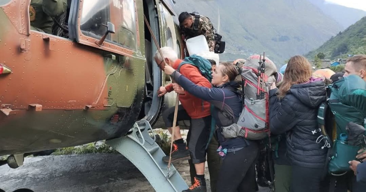 बुढीगण्डकी बाढीबाट ९५ जनाको उद्धार, ३५ जनालाई काठमाडौं ल्याइयो