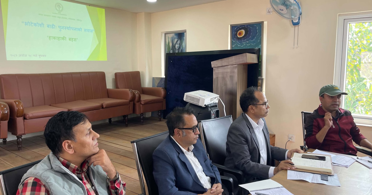 बाढी प्रभावितको गुनासोः ५० दिन भयो, राहत आएन